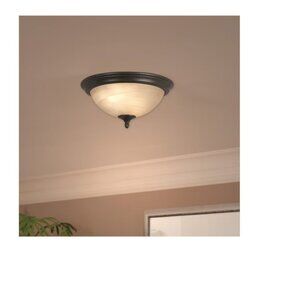 World Imports WI838688 Montpellier 2 Light Flush Mount Ceiling Fixture